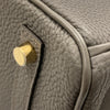 HERMES 愛馬仕 手提包 BIRKIN 30 錫器灰 TOGO 金釦