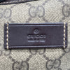 GUCCI 古馳 TOTE BAG 帆布 PVC 老花 托特包 棕色 金釦