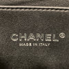 CHANEL 香奈兒 THE BOY BAG MINI 黑色 荔枝皮 魚子醬皮 銀釦