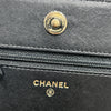 CHANEL 香奈兒 BOY 翻蓋包 鍊帶肩背包 羊皮 黑色 金扣