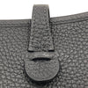 HERMES 愛馬仕 Evelyne16 W刻 皮革 肩背包 黑色 金釦