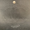 CHANEL 香奈兒 CF30 Jumbo 荔枝牛皮 黑色 銀釦
