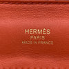 HERMÈS 愛馬仕 U刻 24/24 21 MINI 迷你手提肩背包 牛皮 泥土橘 金釦
