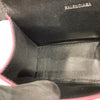 BALENCIAGA 巴黎世家 592833 HOURGLASS XS 沙漏包 手提包 肩背包 皮革 甜粉色 銀釦