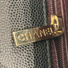 CHANEL 香奈兒 COCO HANDLE 肩背包 黑色 荔枝牛皮 金釦