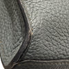 HERMÈS 愛馬仕 MESSENGER 29 肩背包 牛皮 灰綠色 銀釦