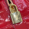 LOUIS VUITTON 路易威登 Monogram Vernis Alma PM M91770 漆皮 紅色 金釦