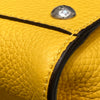 FENDI 芬迪 Mini Peekaboo Iconic Selleria 皮革 手提包 黃色 銀釦