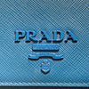 PRADA 普拉達 PRADA SAFFIANO 皮革長夾 1MH132 藍色