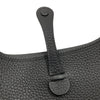 HERMES 愛馬仕 Evelyne16 W刻 皮革 肩背包 黑色 金釦