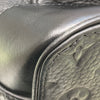 LOUIS VUITTON 路易威登 M20899 Christopher MM 後背包 皮革 黑色 銀釦/黑釦