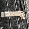 CHANEL 香奈兒 肩背包 CF20 荔枝牛皮 黑色 銀釦