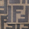 FENDI 芬迪 Zucca Mamma Baguette 法棍包 腋下包 帆布 棕色 銀釦