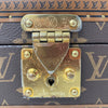 LOUIS VUITTON 路易威登 M47641 COFFRET 8 MONTRES 腕錶箱 棕色 PVC帆布 金釦