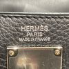 HERMES 愛馬仕 HAC A DOS 肩背包 胸背包  黑色 銀扣 W刻
