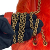 SAINT LAURENT 聖羅蘭 橘紅色 KATE BAG 肩背包