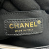 CHANEL 香奈兒 URBAN SPIRIT BACKPACK 菱格荔枝皮翻蓋後背包 手提肩背 牛皮 黑色 金扣