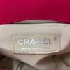 CHANEL 香奈兒 BOY 方形 菱格紋 桃紅色 銀扣