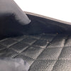 CHANEL 香奈兒 CF30 Jumbo 荔枝牛皮 黑色 銀釦