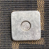 FENDI 芬迪 Zucca Mamma Baguette 法棍包 腋下包 帆布 棕色 銀釦