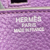 HERMES 愛馬仕 Birkin35 ☐P刻 Togo皮 紫色 銀釦