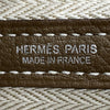 HERMES 愛馬仕 手提包 GARDEN PARTY PM 棕色 牛皮 銀釦