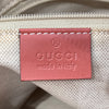 GUCCI 古馳 247902 老花兩用包 帆布 老花 棕色/粉色 金釦
