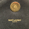 SAINT LAURENT 聖羅蘭 354118 CASSANDRE CHAIN BAG 荔枝皮革 鍊帶 肩背包 黑