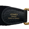 HERMES 愛馬仕 Evelyne16 W刻 皮革 肩背包 黑色 金釦