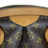 LOUIS VUITTON 路易威登 TIVOLI PM 手提包 PVC帆布 老花 棕色 金釦