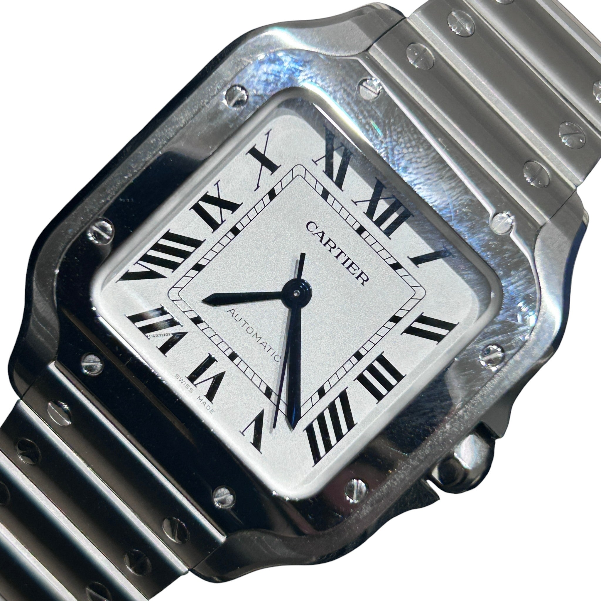 CARTIER SANTOS WSSA0029 不鏽鋼 自動上鍊 男錶