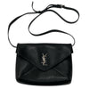 SAINT LAURENT 聖羅蘭 CASSANDRE MESSENGER 信封郵差包 山羊皮 肩背包 黑