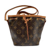 LOUIS VUITTON 路易威登 M41346 Nano Noé 迷你水桶包 PVC 老花 棕色 金釦