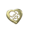 CHANEL 香奈兒 COEUR PERCE CAMELIA PENDANT 吊墜