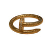 CARTIER 卡地亞 Juste un Clou CRB4094800 釘子系列 #49 戒指 18K PG 帶鑽