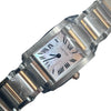 CARTIER TANK FRANÇAISE 女錶 不鏽鋼 × K18YG 黃K金 石英腕錶