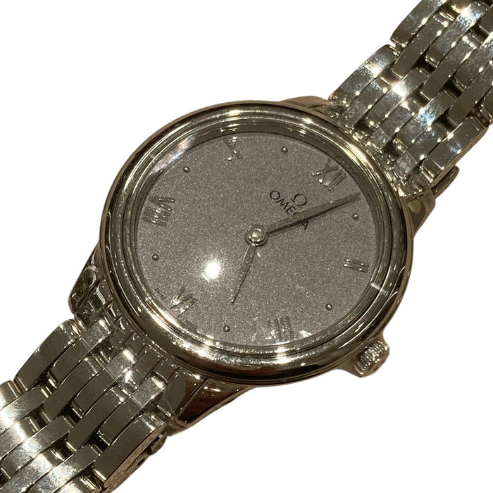 OMEGA 歐米茄 434.10.28.60.03.001 0 灰錶面De Ville Prestige 27MM 腕錶 石英錶