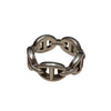 HERMES 愛馬仕 Chaîne d'Ancre Enchaînée 豬鼻子 戒指 #49 AG925 銀釦