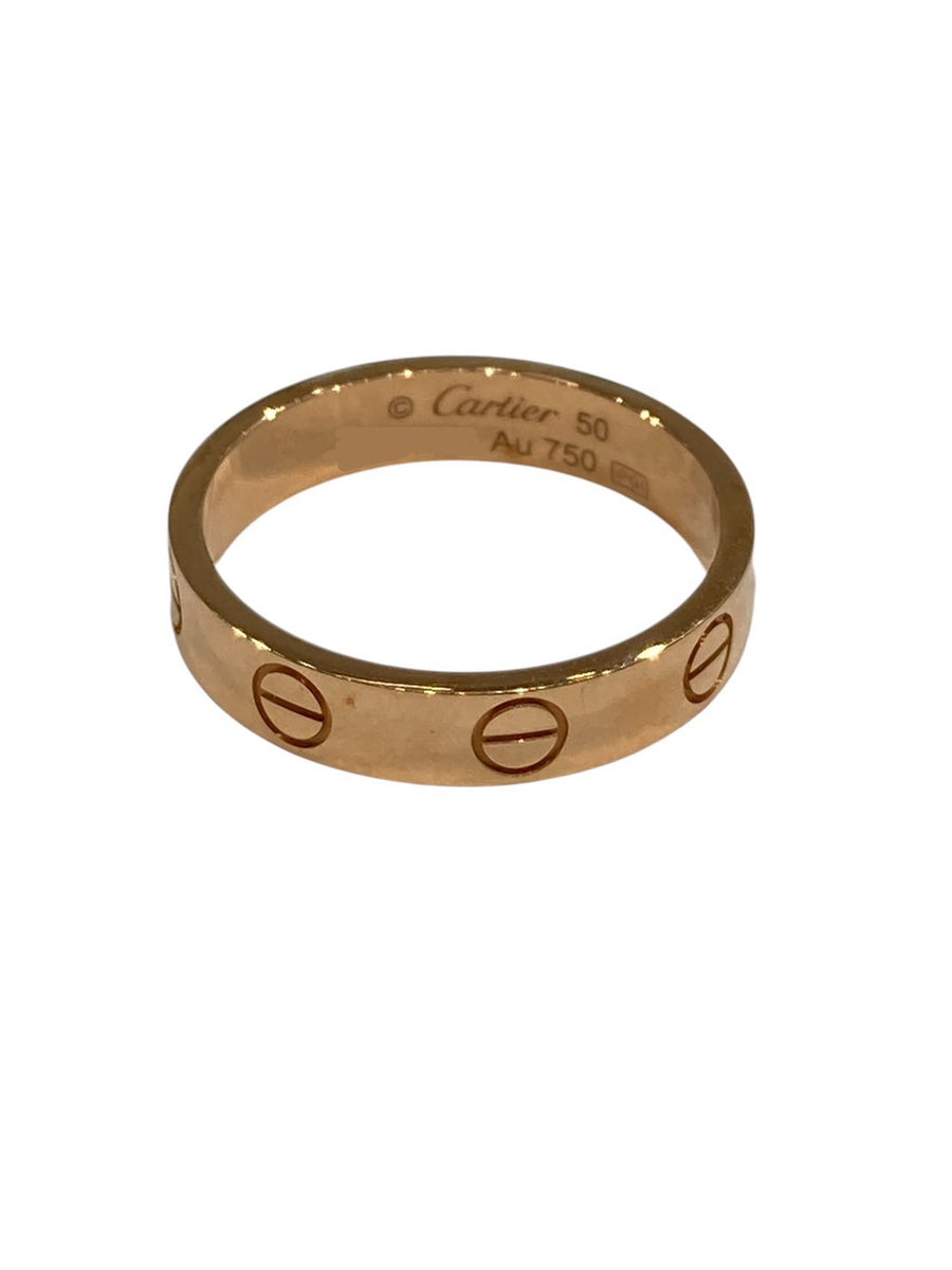 CARTIER 卡地亞 LOVE WEDDING PG 18K 3.05g #50