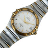 OMEGA 歐米茄 Constellation 星座 33MM QZ SS 白色面盤 羅馬數字錶圈 日期顯示