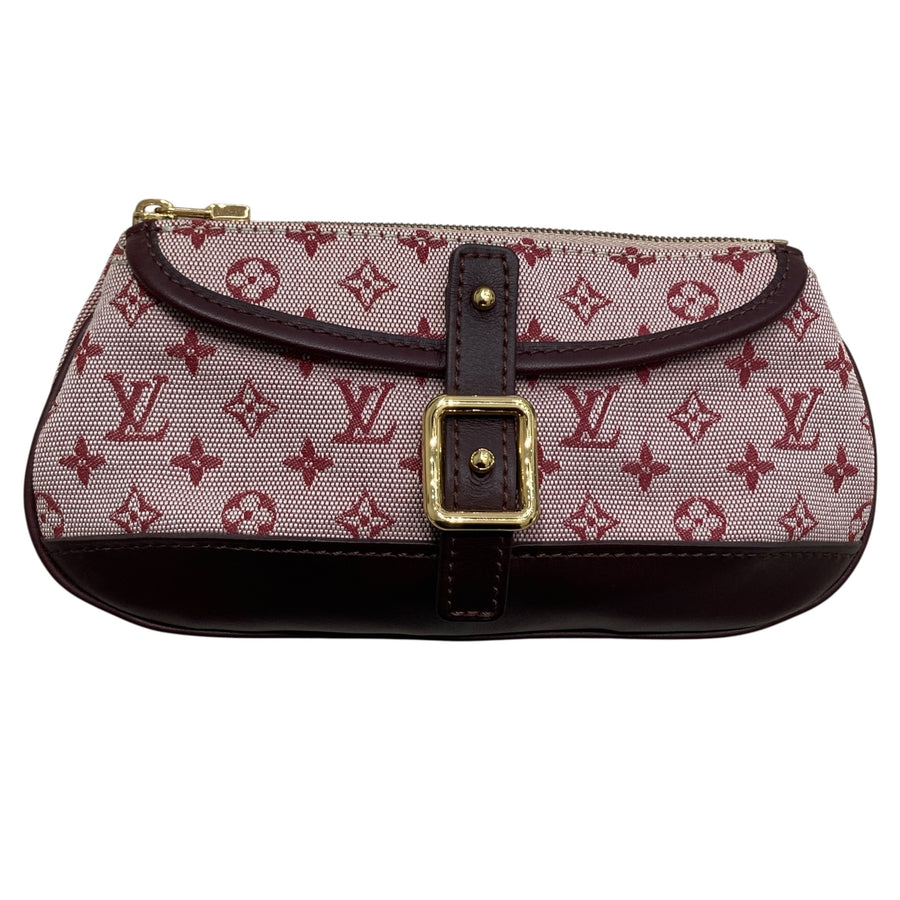 LOUIS VUITTON 路易威登 Monogram Mini An Sophie M92696 太陽眼鏡包 帆布 紅色 金釦