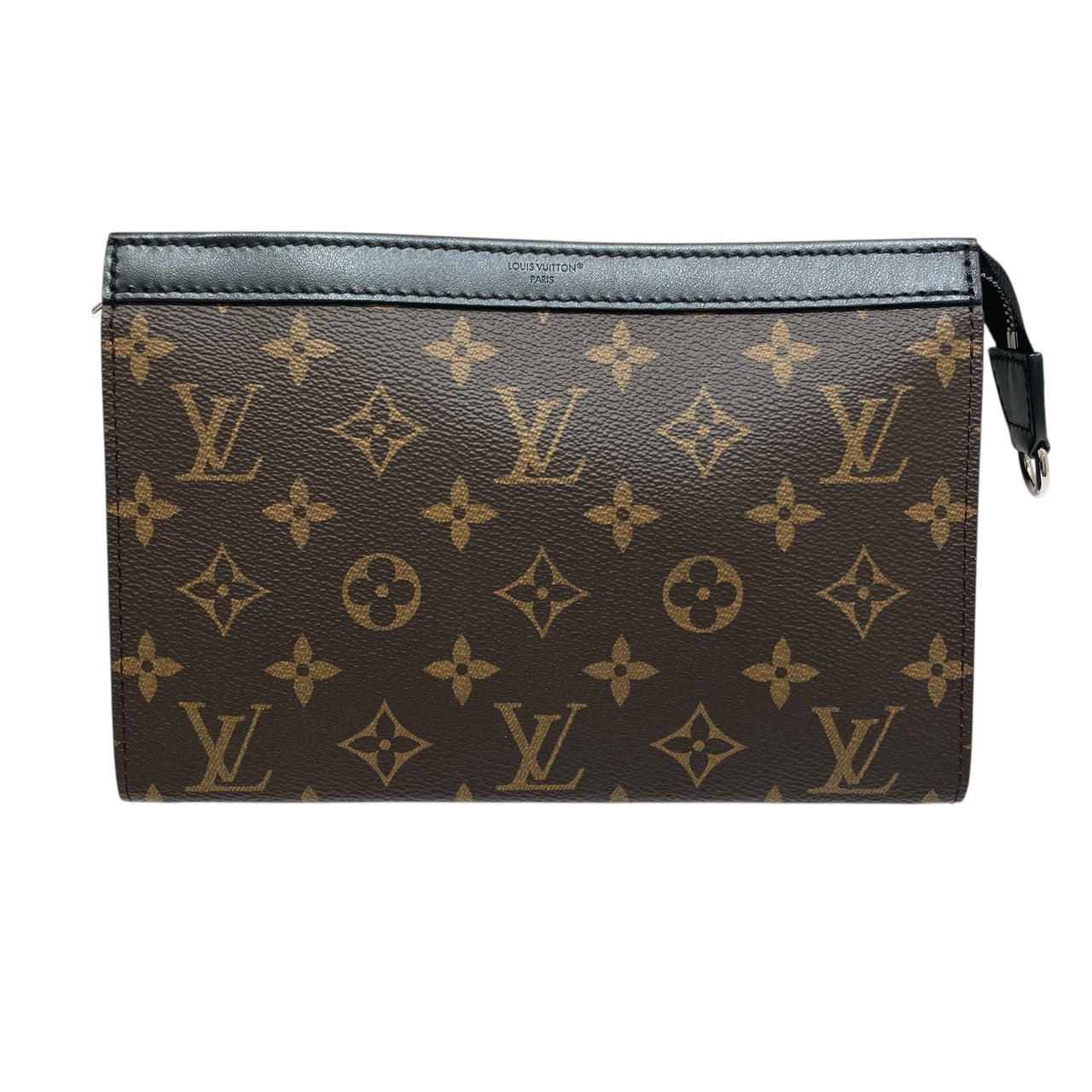LOUIS VUITTON 路易威登 M14036 MONOGRAM GASTON 可穿戴式錢包 PVC帆布 棕色 銀色金屬