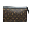 LOUIS VUITTON 路易威登 M14036 MONOGRAM GASTON 可穿戴式錢包 PVC帆布 棕色 銀色金屬