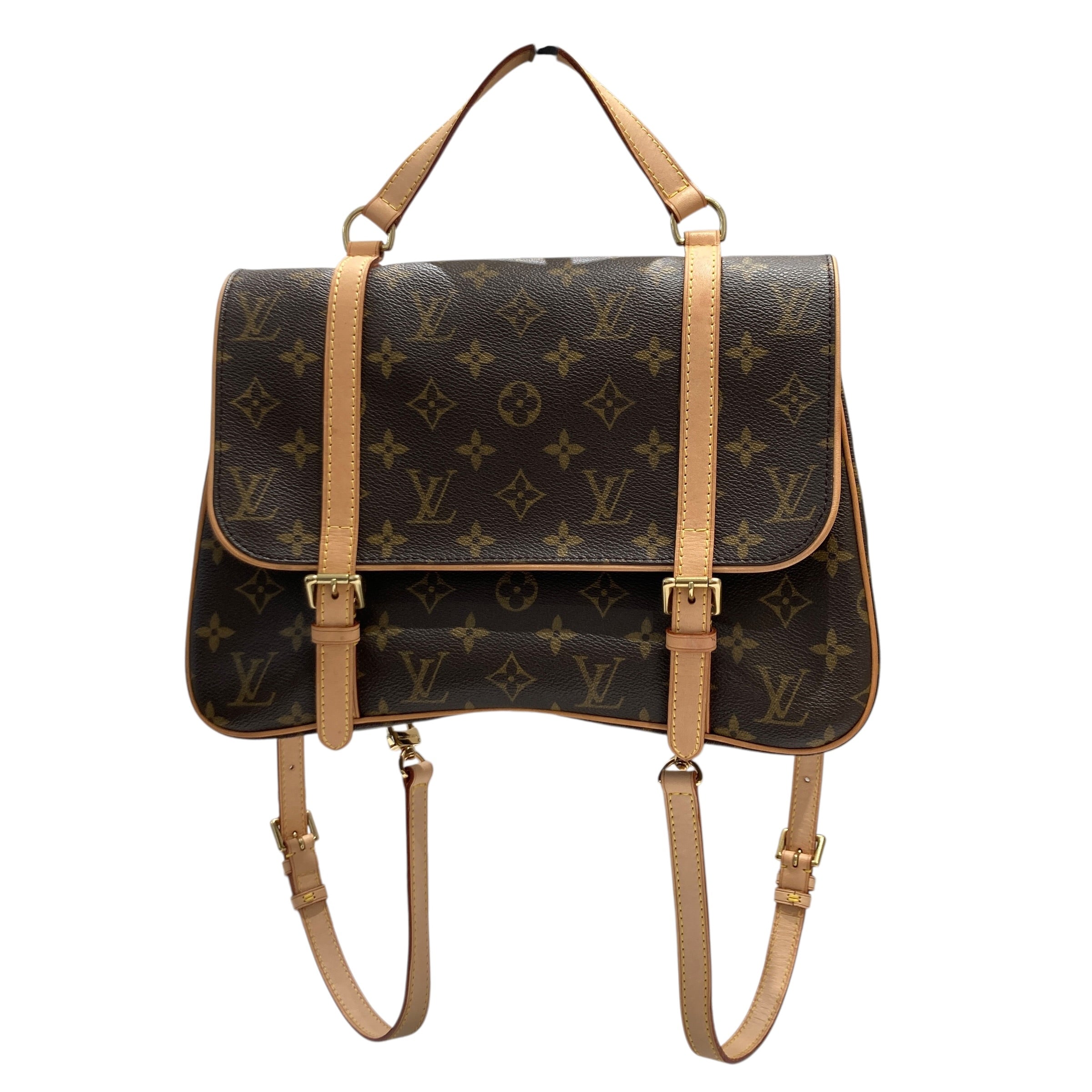 LOUIS VUITTON 路易威登 MONOGRAM MAREL SAC ADO M51158 雙肩包 PVC帆布 老花 棕色