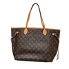 LOUIS VUITTON 路易威登 NEVERFULL MM MONOGRAM PVC帆布 托特包 棕色