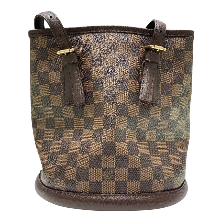 LOUIS VUITTON 路易威登 MARAIS 棋盤格水桶包 N42240 金釦