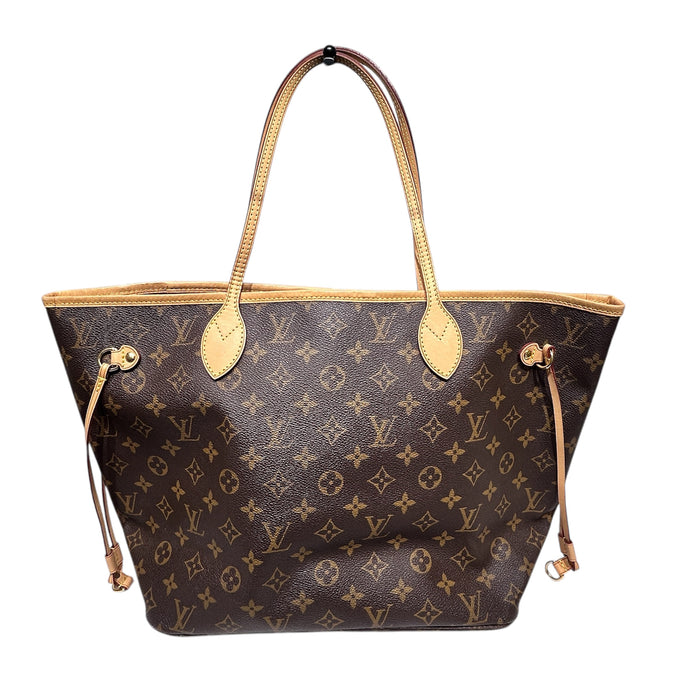 LOUIS VUITTON 路易威登 M40156 NEVERFULL MM PVC帆布 單肩包 棕色老花