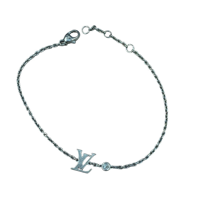 LOUIS VUITTON 路易威登 LV 18K WG 手鍊