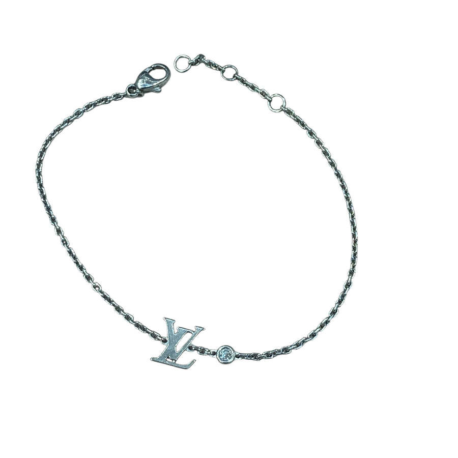 LOUIS VUITTON 路易威登 LV 18K WG 手鍊
