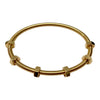 CARTIER 卡地亞 ÉCROU DE CARTIER 手鐲 K18 Au750 YG  SIZE:#16